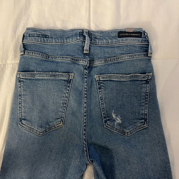 Citizens of Humanity Rocket Crop Mid Rise Skinny - Picture 4 of 6